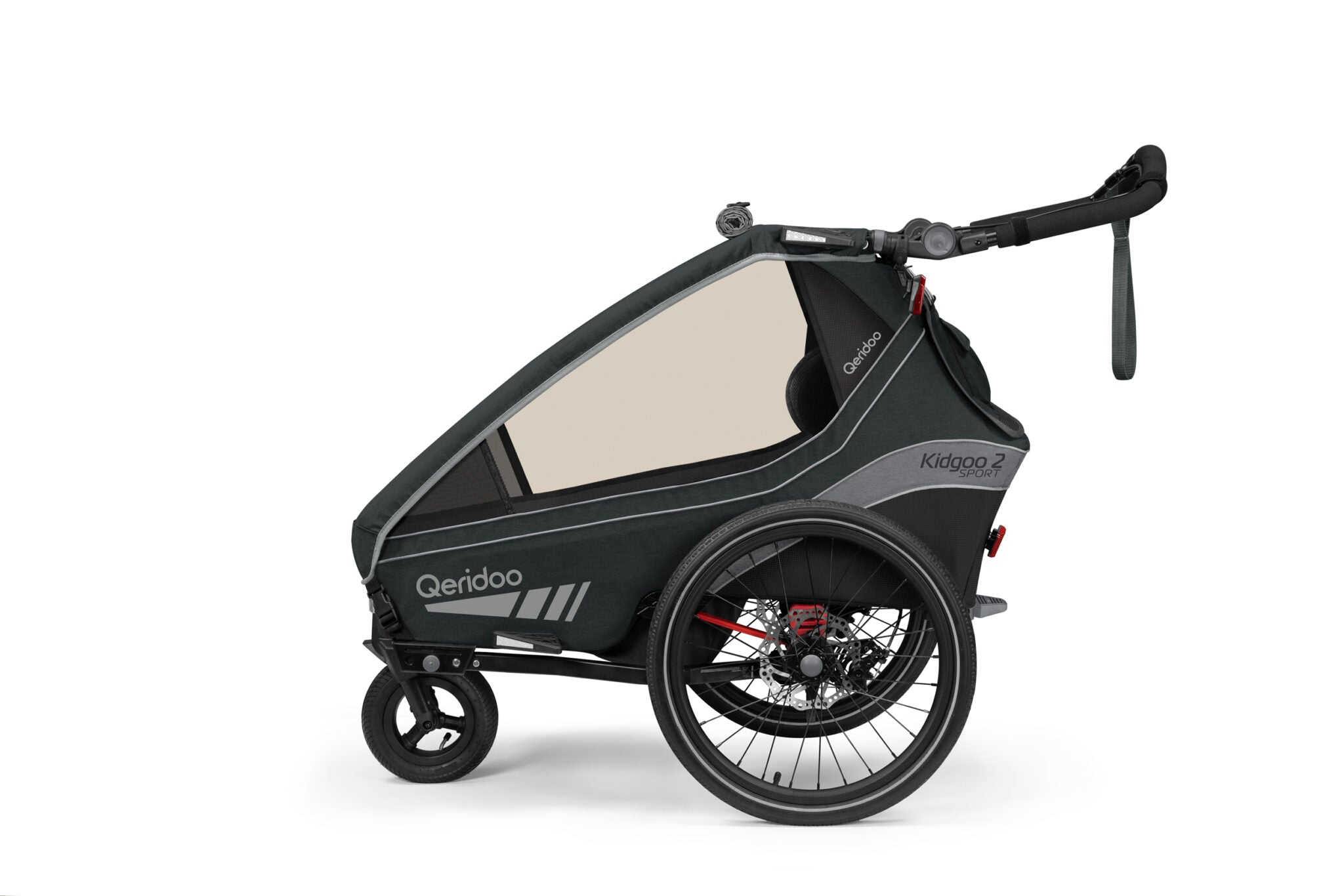 Qeridoo Kidgoo2 Fietskar - Blue  !!Aanbieding!!