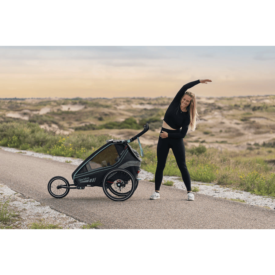 Qeridoo Kidgoo 2 Sport Limited Edition - Fietskar - Grey